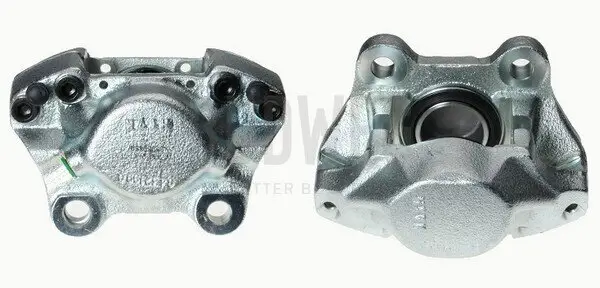 Bremssattel hinter der Achse Vorderachse rechts BUDWEG CALIPER 34833