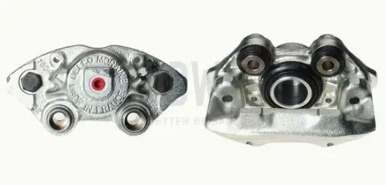 Bremssattel vor der Achse Vorderachse rechts BUDWEG CALIPER 34899 Bild Bremssattel vor der Achse Vorderachse rechts BUDWEG CALIPER 34899