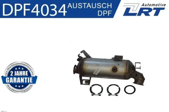 Ruß-/Partikelfilter, Abgasanlage LRT DPF4034 Bild Ruß-/Partikelfilter, Abgasanlage LRT DPF4034