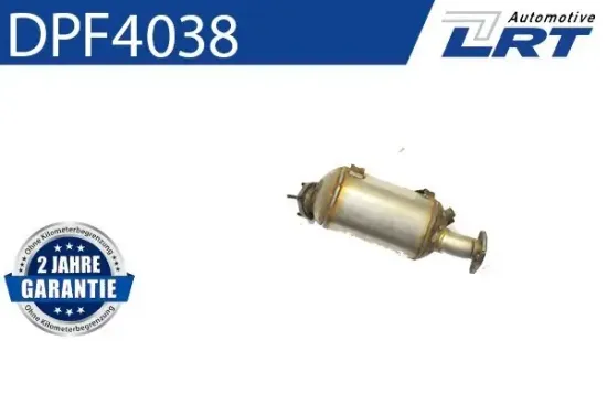 Ruß-/Partikelfilter, Abgasanlage LRT DPF4038 Bild Ruß-/Partikelfilter, Abgasanlage LRT DPF4038