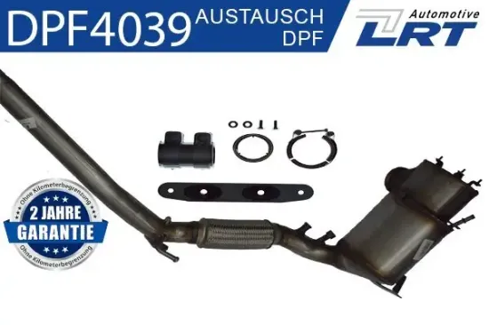 Ruß-/Partikelfilter, Abgasanlage LRT DPF4039 Bild Ruß-/Partikelfilter, Abgasanlage LRT DPF4039