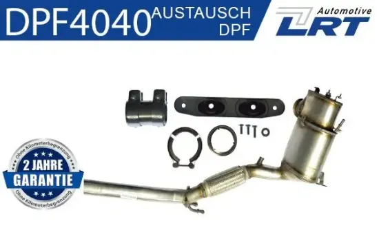 Ruß-/Partikelfilter, Abgasanlage LRT DPF4040 Bild Ruß-/Partikelfilter, Abgasanlage LRT DPF4040