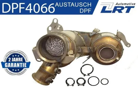 Ruß-/Partikelfilter, Abgasanlage LRT DPF4066 Bild Ruß-/Partikelfilter, Abgasanlage LRT DPF4066