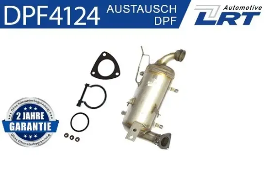 Ruß-/Partikelfilter, Abgasanlage LRT DPF4124 Bild Ruß-/Partikelfilter, Abgasanlage LRT DPF4124