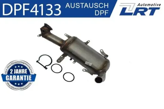 Ruß-/Partikelfilter, Abgasanlage LRT DPF4133 Bild Ruß-/Partikelfilter, Abgasanlage LRT DPF4133