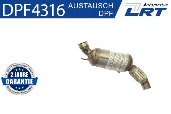 Ruß-/Partikelfilter, Abgasanlage LRT DPF4316