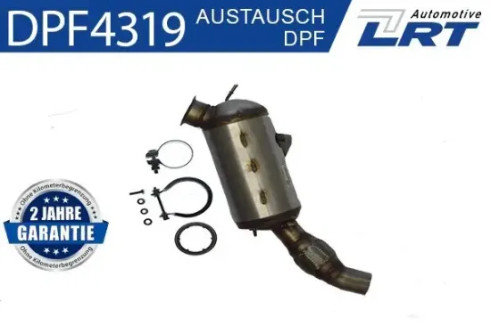 Ruß-/Partikelfilter, Abgasanlage LRT DPF4319 Bild Ruß-/Partikelfilter, Abgasanlage LRT DPF4319