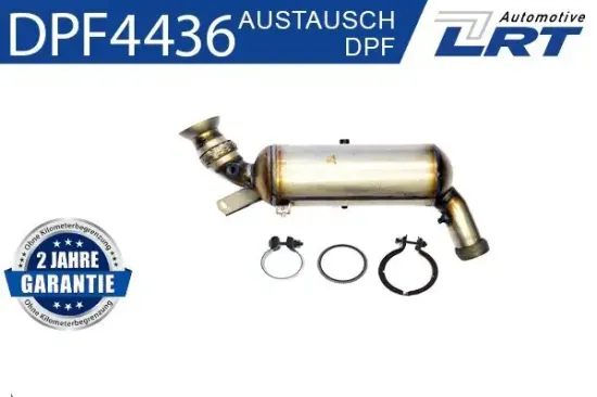 Ruß-/Partikelfilter, Abgasanlage LRT DPF4436 Bild Ruß-/Partikelfilter, Abgasanlage LRT DPF4436