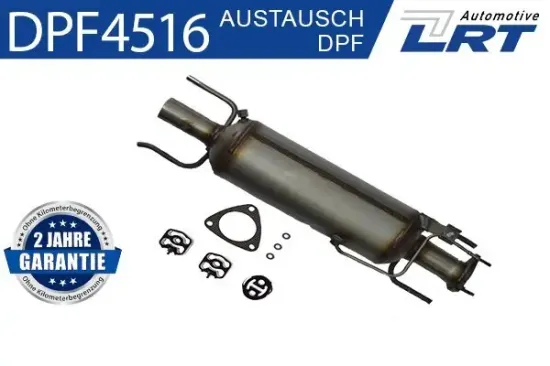 Ruß-/Partikelfilter, Abgasanlage LRT DPF4516 Bild Ruß-/Partikelfilter, Abgasanlage LRT DPF4516
