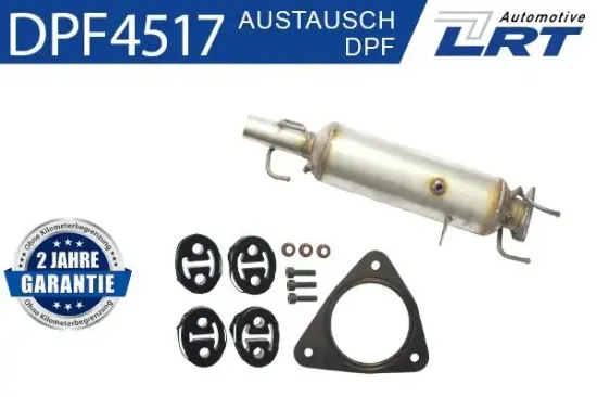 Ruß-/Partikelfilter, Abgasanlage LRT DPF4517 Bild Ruß-/Partikelfilter, Abgasanlage LRT DPF4517