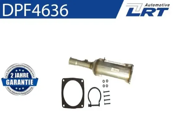 Ruß-/Partikelfilter, Abgasanlage LRT DPF4636 Bild Ruß-/Partikelfilter, Abgasanlage LRT DPF4636