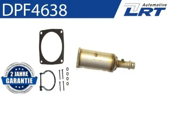 Ruß-/Partikelfilter, Abgasanlage LRT DPF4638 Bild Ruß-/Partikelfilter, Abgasanlage LRT DPF4638