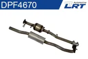 Ruß-/Partikelfilter, Abgasanlage LRT DPF4670