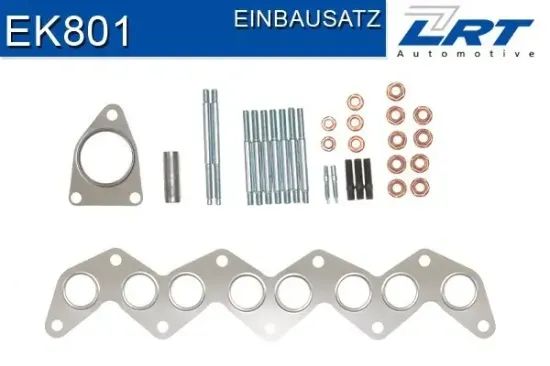 Montagesatz, Abgaskrümmer LRT EK801 Bild Montagesatz, Abgaskrümmer LRT EK801
