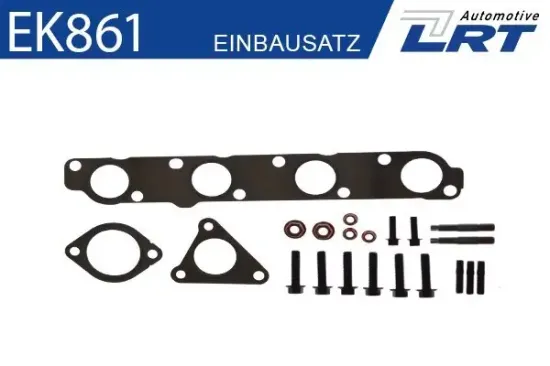 Montagesatz, Abgaskrümmer LRT EK861 Bild Montagesatz, Abgaskrümmer LRT EK861