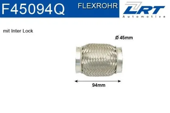 Flexrohr, Abgasanlage LRT F45094Q Bild Flexrohr, Abgasanlage LRT F45094Q