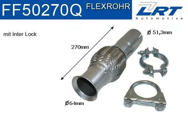 Flexrohr, Abgasanlage LRT FF50270Q
