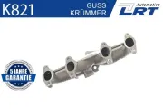 Krümmer, Abgasanlage LRT K821
