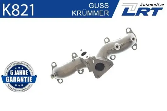 Krümmer, Abgasanlage LRT K821 Bild Krümmer, Abgasanlage LRT K821
