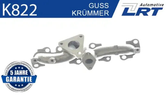 Krümmer, Abgasanlage LRT K822 Bild Krümmer, Abgasanlage LRT K822