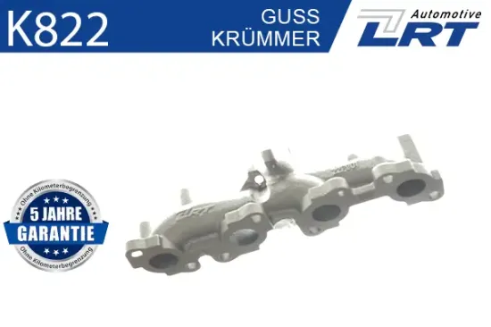 Krümmer, Abgasanlage LRT K822 Bild Krümmer, Abgasanlage LRT K822