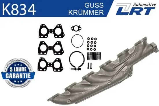 Krümmer, Abgasanlage LRT K834 Bild Krümmer, Abgasanlage LRT K834