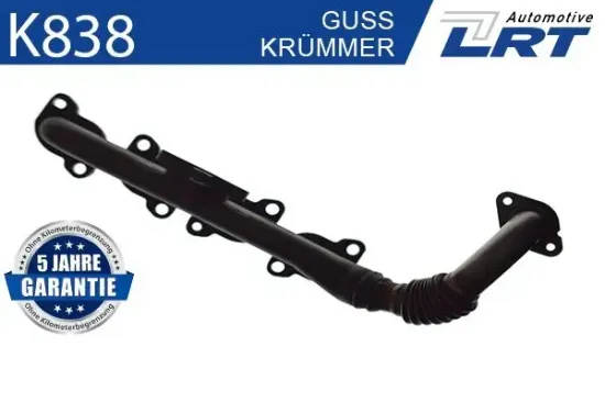 Krümmer, Abgasanlage LRT K838 Bild Krümmer, Abgasanlage LRT K838