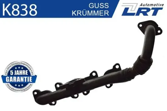 Krümmer, Abgasanlage LRT K838 Bild Krümmer, Abgasanlage LRT K838