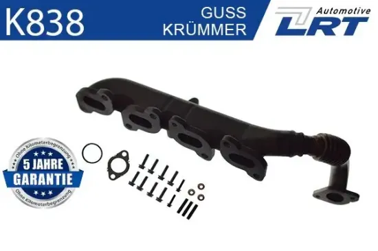 Krümmer, Abgasanlage LRT K838 Bild Krümmer, Abgasanlage LRT K838