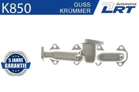 Krümmer, Abgasanlage LRT K850 Bild Krümmer, Abgasanlage LRT K850