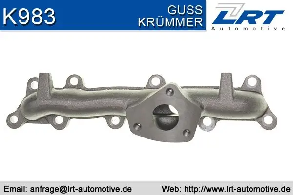 Krümmer, Abgasanlage LRT K983