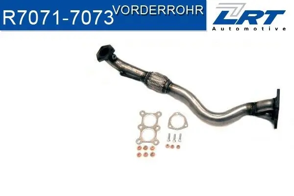 Abgasrohr vorne LRT R7071-7073