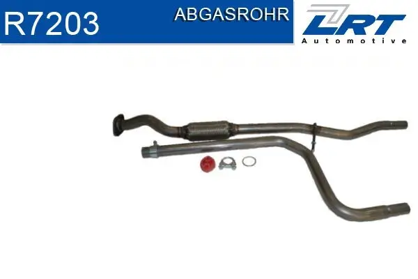 Abgasrohr vorne LRT R7203
