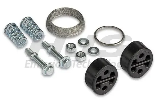 Montagesatz, Schalldämpfer HJS 82 42 9027 Bild Montagesatz, Schalldämpfer HJS 82 42 9027