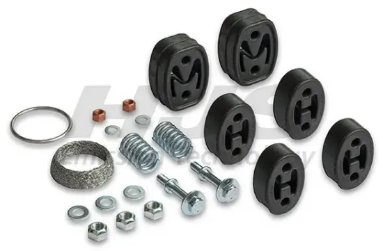 Montagesatz, Abgasanlage HJS 82 43 8025 Bild Montagesatz, Abgasanlage HJS 82 43 8025