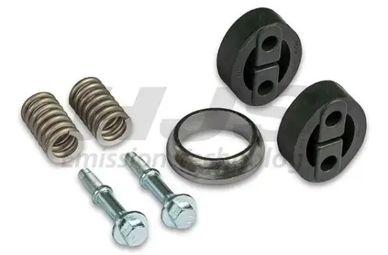 Montagesatz, Schalldämpfer HJS 82 48 9015 Bild Montagesatz, Schalldämpfer HJS 82 48 9015