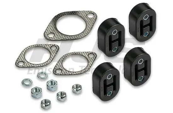 Montagesatz, Abgasanlage HJS 82 49 8377 Bild Montagesatz, Abgasanlage HJS 82 49 8377