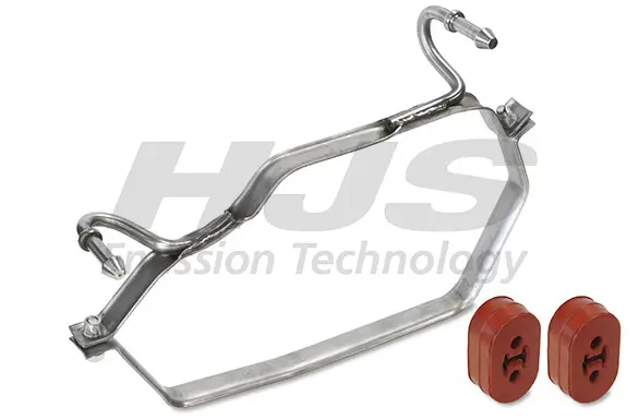 Halter, Schalldämpfer links HJS 82 12 2050