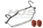 Halter, Schalldämpfer links HJS 82 12 2050