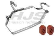 Halter, Schalldämpfer rechts HJS 82 12 2051