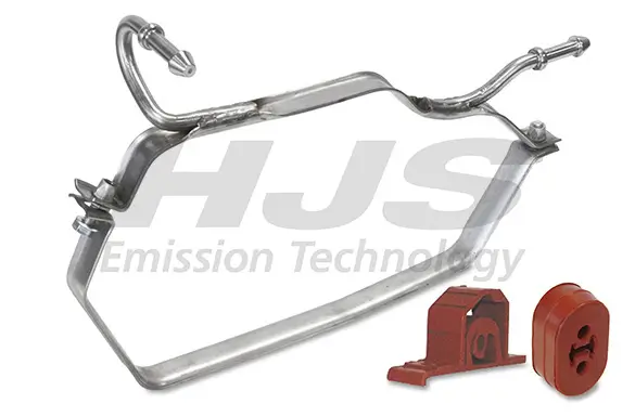 Halter, Schalldämpfer rechts HJS 82 12 2053