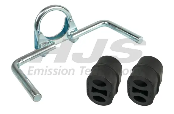 Halter, Abgasanlage vorne HJS 82 14 4388