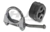 Halter, Abgasanlage hinten HJS 82 15 4362