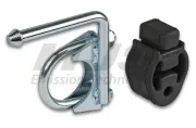Halter, Abgasanlage hinten HJS 82 15 4366