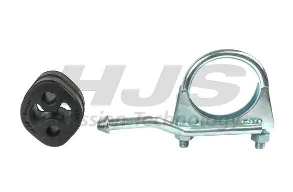 Halter, Schalldämpfer hinten HJS 82 15 4367