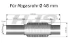 Flexrohr, Abgasanlage HJS 83 00 8541 Bild Flexrohr, Abgasanlage HJS 83 00 8541