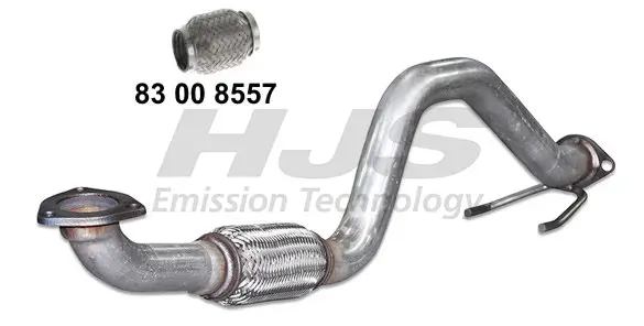Abgasrohr vorne HJS 91 11 1617