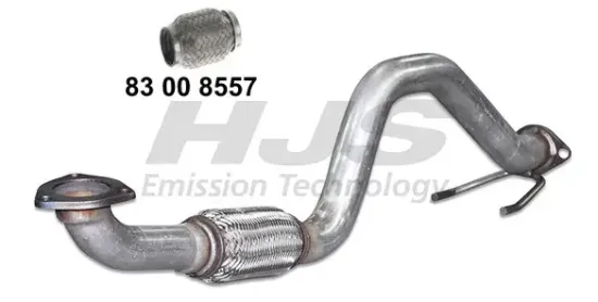 Abgasrohr vorne HJS 91 11 1617 Bild Abgasrohr vorne HJS 91 11 1617