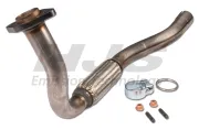 Reparaturrohr, Katalysator vorne HJS 91 14 1663