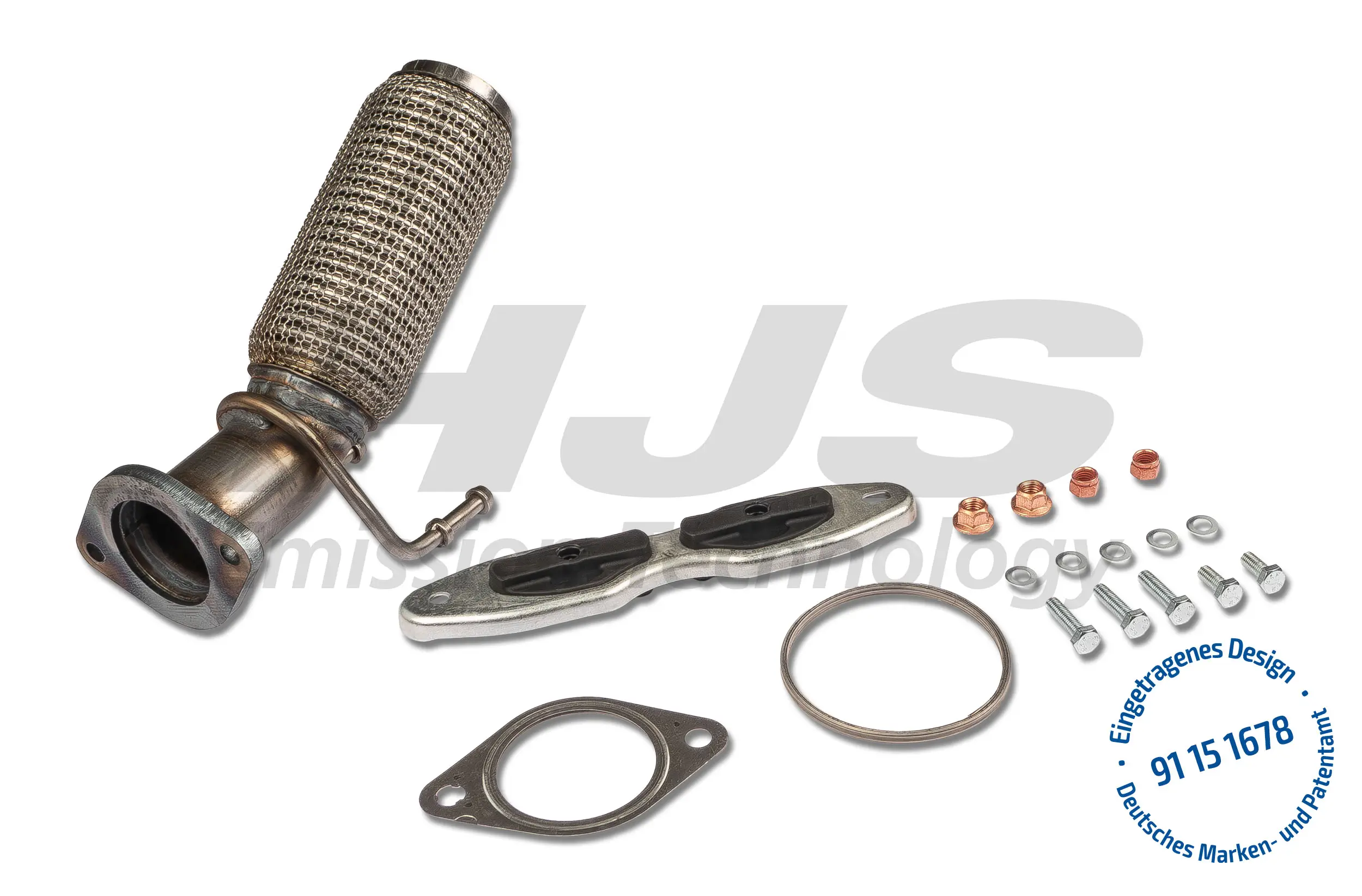Reparaturrohr, Katalysator Ausgang HJS 91 15 1678